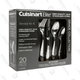 Cuisinart 20-Piece Stainless Steel Flatware Set | $49 | MorningSave